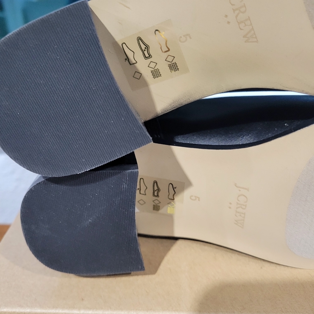 J Crew Factory Chelsea boots CA774 Size 5 Brown $188 Retail - Picture 4 of 8